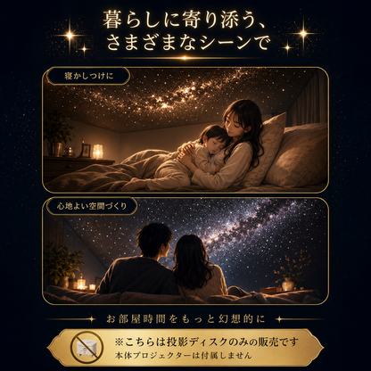 YumeHoshi™ 追加投影ディスクセット