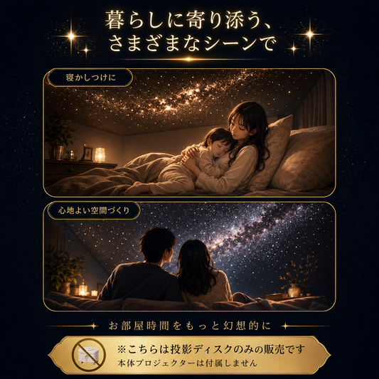 YumeHoshi™ 追加投影ディスクセット