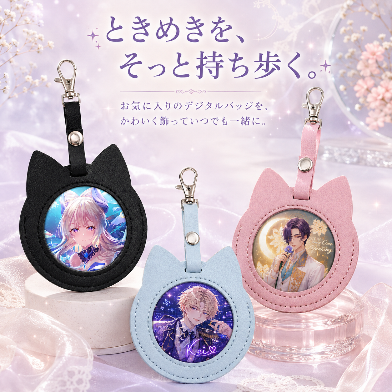 OshiNeko Case｜推しねこバッジケース