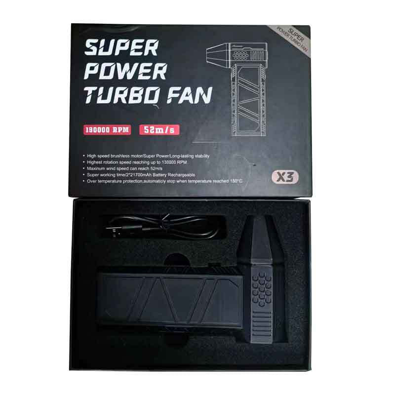 スーパーパワーターボファン：圧倒的な爆風で、毎日の「時短」革命を