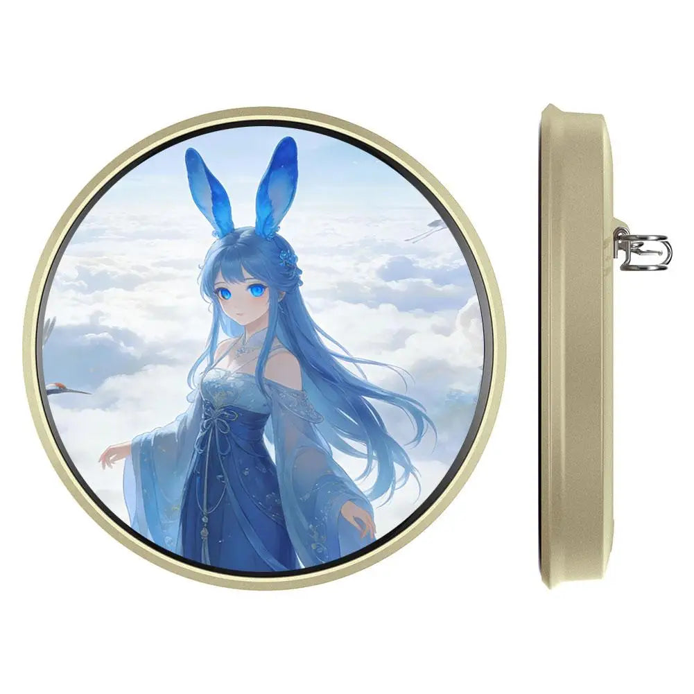 New Dynamic Electronic Badge Anime Merchandise Digital Display Badge For Game Peripherals Excellent Birthday Gifts For Otaku Fa