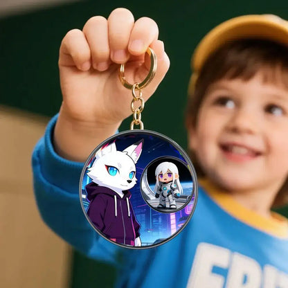 New Dynamic Electronic Badge Anime Merchandise Digital Display Badge For Game Peripherals Excellent Birthday Gifts For Otaku Fa